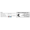 Picture of CUSTOMISED RUBBER STAMP 9013 58X22MM
